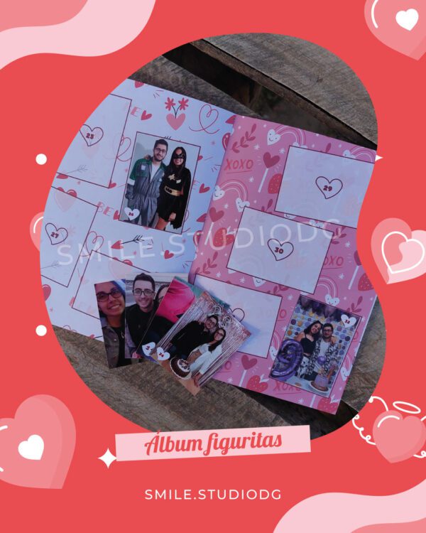 Álbum de figuritas Love