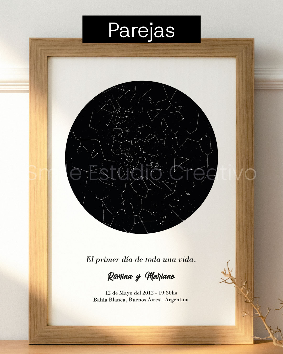 Cuadro Mapa Estelar - Image 2