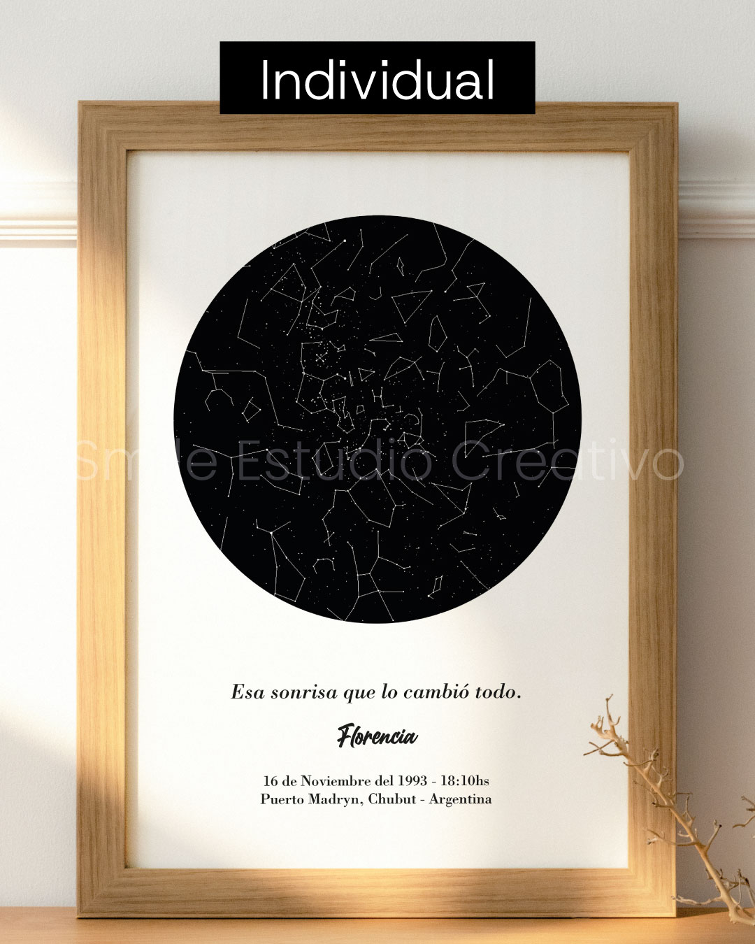 Cuadro Mapa Estelar - Image 3