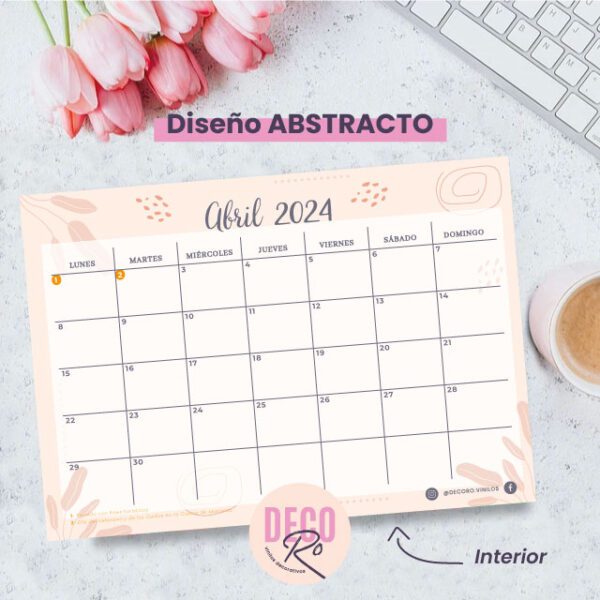 Planner mensual anillado metálico - Image 9