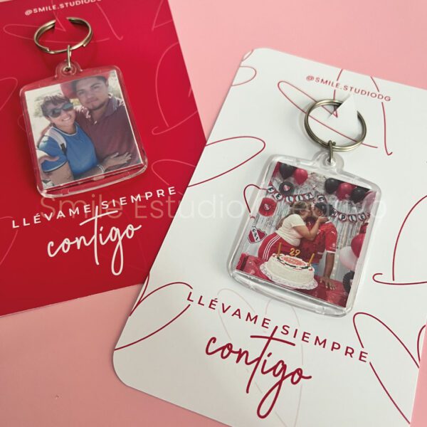 Llavero Spotify o Youtube