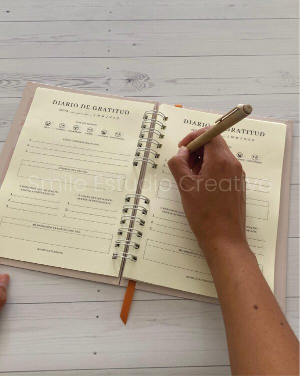 Diario de gratitud