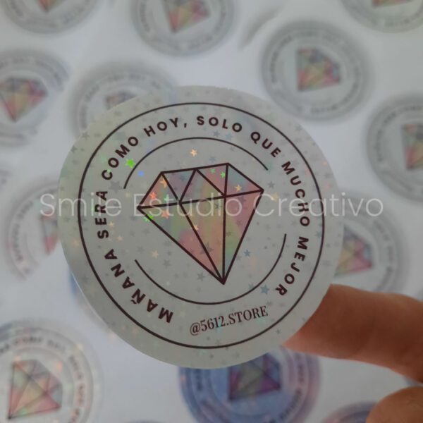 Stickers en vinilo holográficos