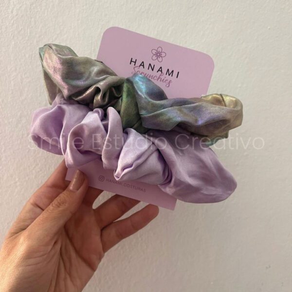 Tarjetón scrunchies