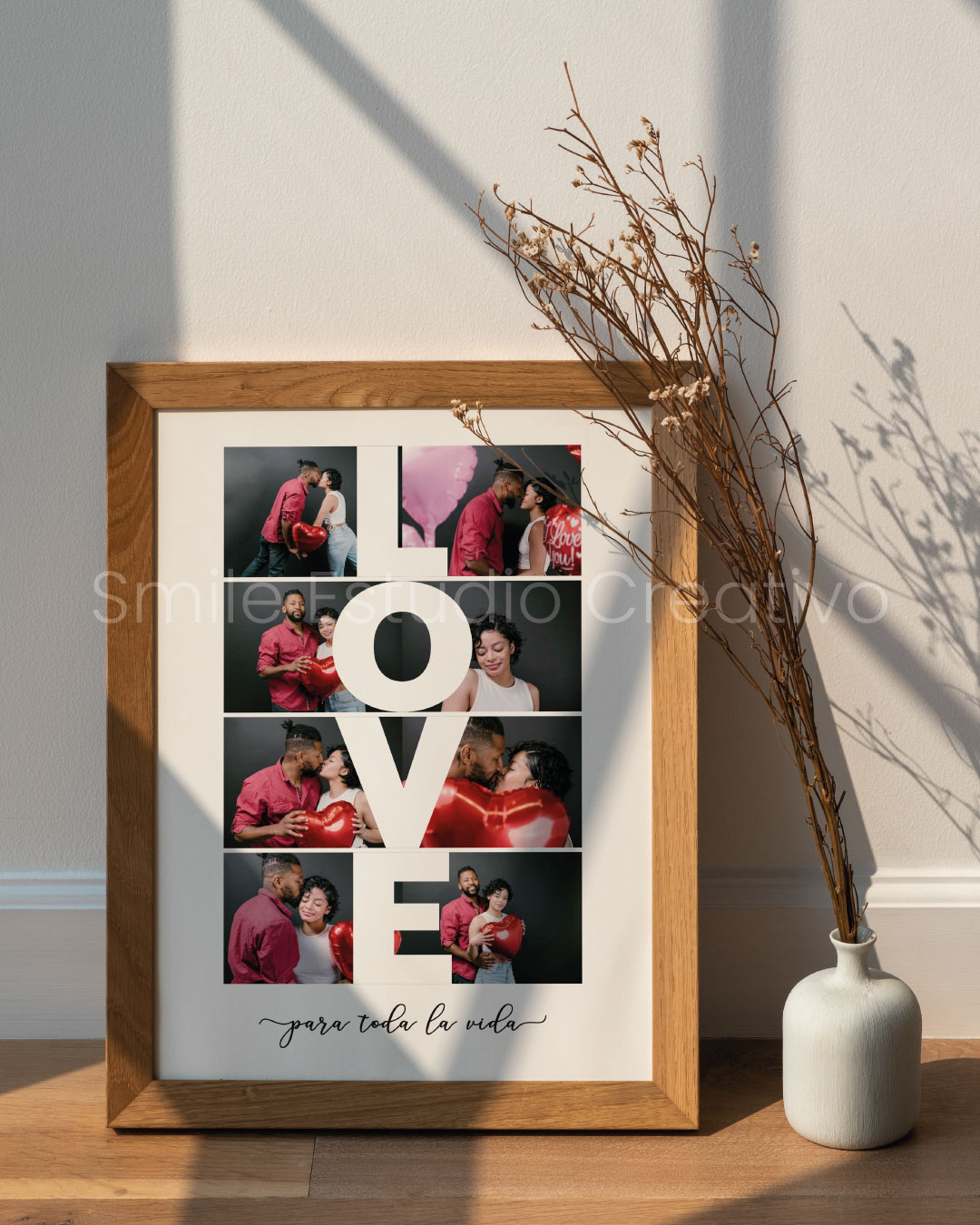 Cuadro collage - Love