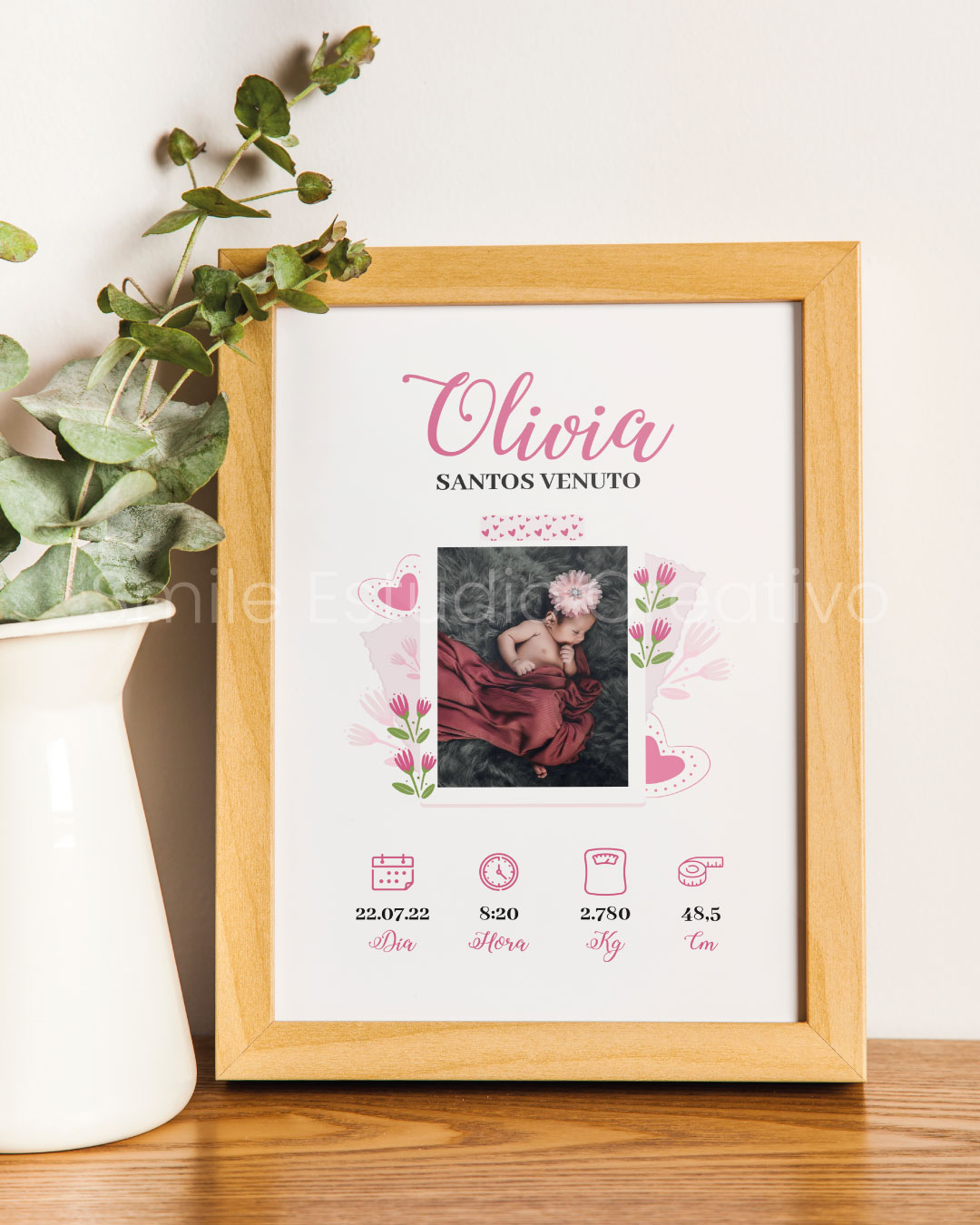 Cuadro nacimiento – Floral - Image 3