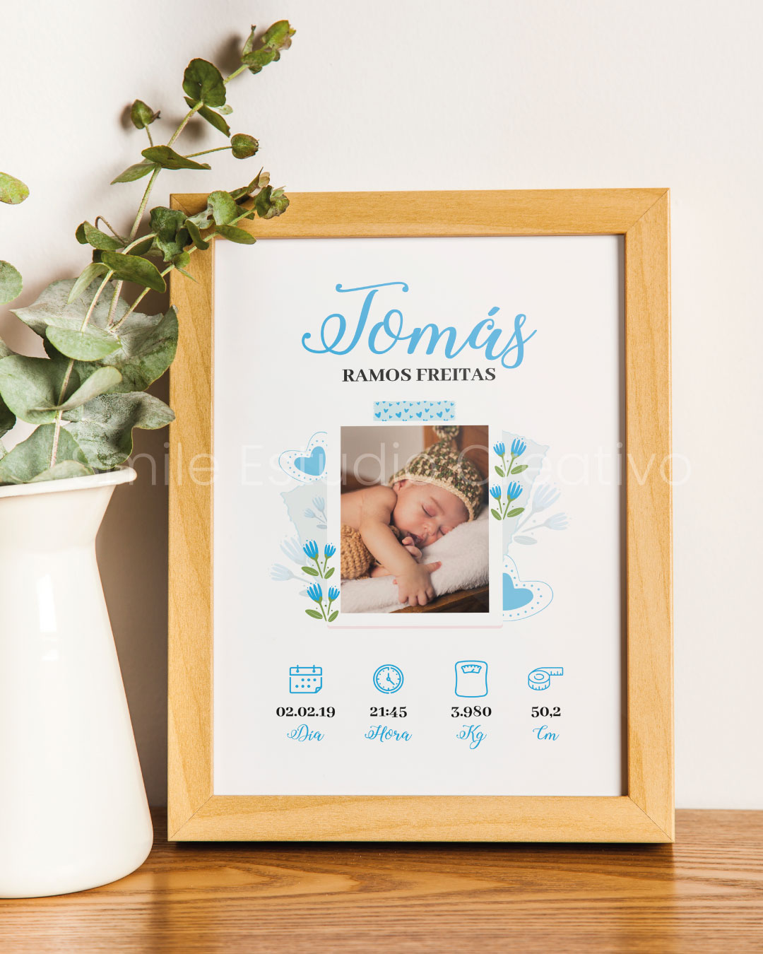 Cuadro nacimiento – Floral - Image 2