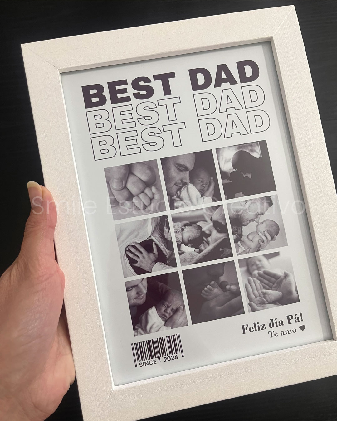 Cuadro collage - Mejor papá