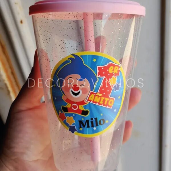 Vasos personalizados - Vinilo impreso
