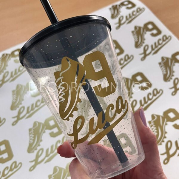 Vasos personalizados - Vinilo de corte